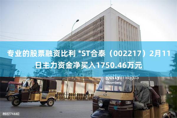 专业的股票融资比利 *ST合泰（002217）2月11日主力资金净买入1750.46万元